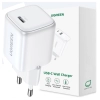 Ładowarka sieciowa UGREEN 15326 Nexode mini, USB-C, PD3.0, QC4.0, GaN, 30W (biała)