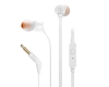 Słuchawki przewodowe JBL T110 dokanałowe mini jack 3.5mm - białe