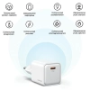 USAMS Ład. siec. 1xUSB-C PD30W 3A(only head) PD3.0 Fast Charging biały/white X-ron Series CC186TC02 (US-CC186)