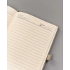 Notes notatnik A5 planer dziennik w linie z gumką PETERSON beżowy