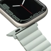 UNIQ pasek Revix Apple Watch Series1/2/3/4/5/6/7/8/9/SE/SE2 38/40/41mm. Reversible Magnetic zielony-beżowy/sage-beige