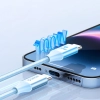 Kabel Orico CDX 100W 5A Power Delivery USB-C - USB-C 1m - niebieski