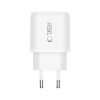 TECH-PROTECT NCA45W-GAN 2-PORT NETWORK CHARGER PD 45W / QC3.0 + TYPE-C CABLE WHITE