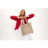 Nylonowy, pojemny shopper damski - Peterson