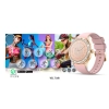Smartwatch Damski VELTORI VT360-1 Różowy Pasek Silikonowy