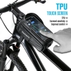 Etui/uchwyt rowerowy TAKEZEROTZ01 sakwa na ramę czarny/black