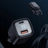 MCDODO SZYBKA ŁADOWARKA SIECIOWA DO TELEFONU 2X USB USB-C GAN 33W MIERNIK