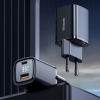 MCDODO SZYBKA ŁADOWARKA SIECIOWA DO TELEFONU 2X USB USB-C GAN 33W MIERNIK