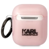 Karl Lagerfeld KLA2HNCHTCP Airpods 1/2cover różowy/pink Ikonik Choupette