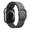 UNIQ pasek Aspen Apple Watch 44/42/45 mmSeries 1/2/3/4/5/6/7/8/9/SE/SE2 Braided DE szary/pebble grey