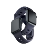 42/44/45/46/49 mm Gray (big) - 3mk Silicone Watch Strap for Apple