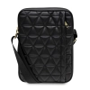 Guess Torba GUTB10QLBK 10 czarna/blackQuilted Tablet Bag