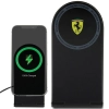 Ferrari składana ład. indukcyjna2w1 FECBFMALK 15W czarny/black Printed Logo MagSafe