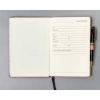 Notes organizer notatnik planer z gumką elegancki A5 w linie Peterson