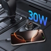 TECH-PROTECT CC03 2-PORT CAR CHARGER PD30W/QC3.0 BLACK