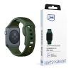42/44/45/46/49 mm Dark Green (big) - 3mk Silicone Watch Strap for Apple