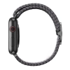 UNIQ pasek Aspen Apple Watch 40/38/41mmSeries 1/2/3/4/5/6/7/8/9/SE/SE2 Braided szary/granite grey
