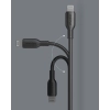 INNOSTYLE JAZZY KABEL USB LIGHTNING MFI SZYBKIEGO ŁADOWANIA DO IPHONE KEVLAR 2M CZARNY