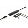 4smarts HUB 6w1 DeX Function 2xUSB-A     3.0/USB-C/HDMI/SD/MicroSD szary 468782