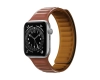Magnetic Strap pasek do Watch 6 / 5 / 4 / 3 / 2 / SE (40mm / 38mm) magnetyczna opaska bransoleta bransoletka brązowy