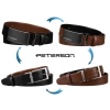 Pasek i z 2 klamerami, elegancki, klasyczny na co dzień