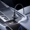 Ładowarka samochodowa Baseus GoTrip USB-C / USB-A 30W - czarna