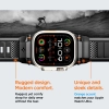 SPIGEN RUGGED ULTRA BAND APPLE WATCH 4 / 5 / 6 / 7 / 8 / 9 / SE / ULTRA 1 / 2 (42 / 44 / 45 / 49 MM) MATTE BLACK