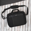 Torba na laptopa materiałowa unisex lekka do ręki na ramię