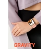 Smartwatch Gravity Różowe Złoto Różowy 2 Paski GT17-1