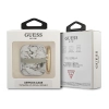 Guess GUA2HCHMAG AirPods 1/2 coverszary/grey Marble Strap Collection