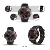 Smartwatch VELTORI VT140-1 Czarny Pasek Silikonowy