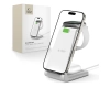 TECH-PROTECT QI15W-A36 3IN1 WIRELESS CHARGER FOR APPLE WHITE