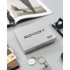 Pionowy, skórzany portfel męski bez zapięcia -  Rovicky