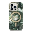 Zestaw Guess GUBPP14LHJEACSA Case+ Charger iPhone 14 Pro 6,1 zielony/green hard case Jungle MagSafe