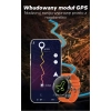 Smartwatch Męski GRAVITY GPS GT24-2 Czarny Pasek Silikonowy + Biały Pasek Silikonowy
