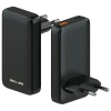 Beline Ład. siec. 1x USB-C + 1x USB 65W  czarna /black (only head) PD 3.0 + QC 3.0  BLN2CW65