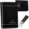 Peterson zestaw prezentowy etui na karty + elegancki brelok do kluczy
