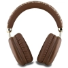 Guess słuchawki nauszne BluetoothGUBHK1GCTCSW brązowy/brown Gcube Metallic Script Logo