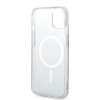 Zestaw Guess GUBPP14MH4EACSB Case+ Charger iPhone 14 Plus / 15 Plus 6.7 niebieski/blue hard case 4G Print MagSafe