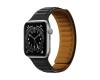 Magnetic Strap pasek do Watch 6 / 5 / 4 / 3 / 2 / SE (40mm / 38mm) magnetyczna opaska bransoleta bransoletka czarny