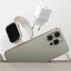 Ładowarka sieciowa Baseus Palm 1C 20W (z kablem Baseus Mini White USB-C 60W (20V/3A) 1m) - biała
