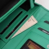 Portfel damski skórzany z RFID miętowy na prezent Paolo Peruzzi SL-11-MNT