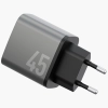 Ładowarka sieciowa Energea Ampcharge     GaN45 2xUSB-C PD/PPS/QC3.0 45W szary