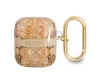 Guess  GUA2HHFLD AirPods 1/2 cover złoty/gold Paisley Strap Collection