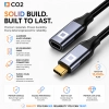 CO2 KABEL PRZEDŁUŻACZ USB-C SZYBKIE ŁADOWANIE USB TYP C 4K 20GBPS 100W 1M