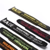Dux Ducis Strap (Outdoor Version) pasek Apple Watch Ultra, SE, 9, 8, 7, 6, 5, 4, 3, 2, 1 (49, 45, 44, 42 mm) nylonowa opaska bransoleta czarno-czerwon