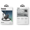 Ładowarka sieciowa Bazic Goport Velox    Kit 1xUSB-C 1xUSB-A GaN 35W z kablem plecionym czarny