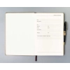 Notes notatnik planer organizer z gumką Peterson A5 w linie elegancki