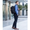 HIMAWARI plecak miejski szkolny na laptopa 17L unisex 10 kieszeni