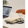 INNOSTYLE DAMSKA TORBA NA LAPTOPA 15 6 16 WODOODPORNA CARRYLITE SLIM BEŻOWA